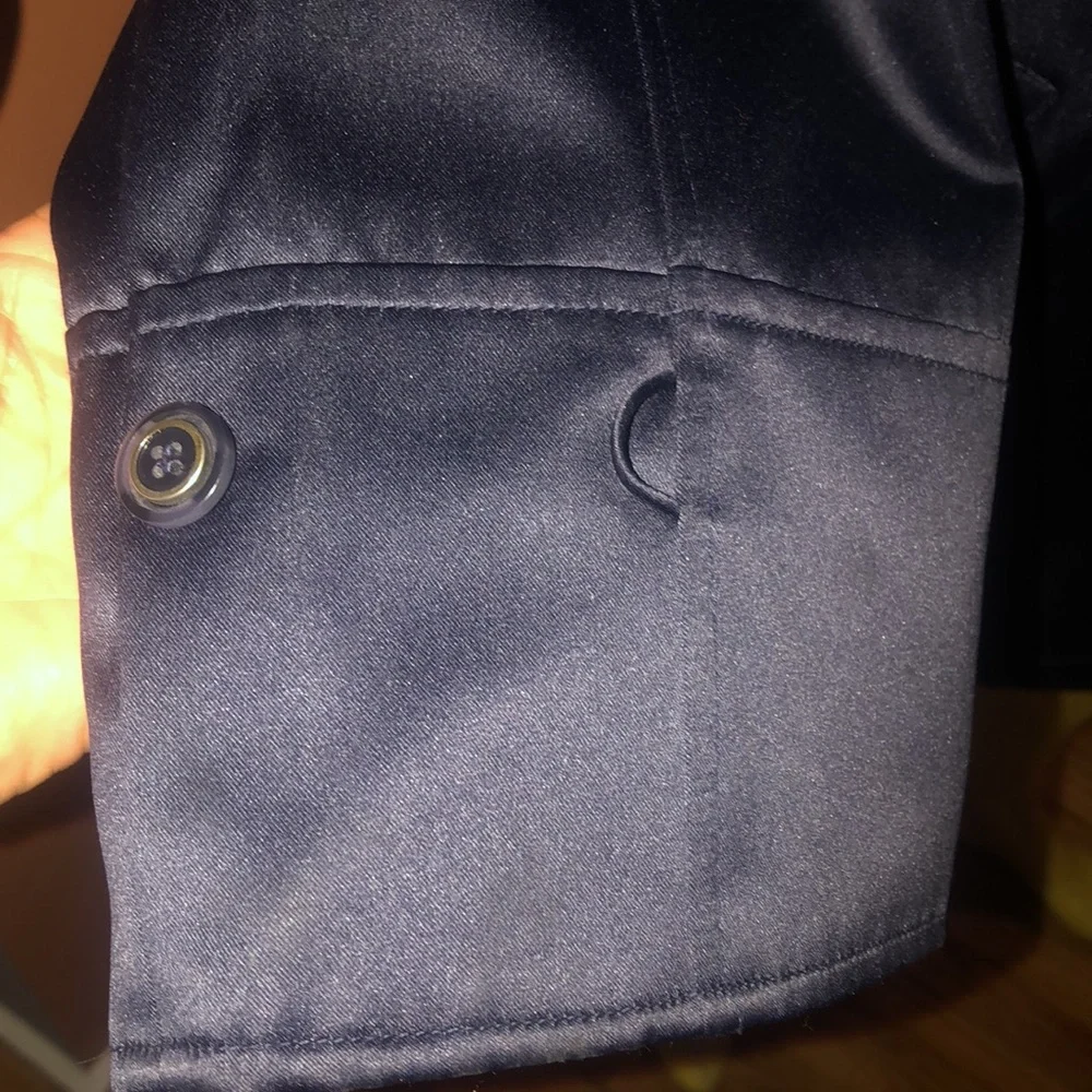 DENNIS BASSO NAVY JACKET SIZE S - Picture 5 of 9